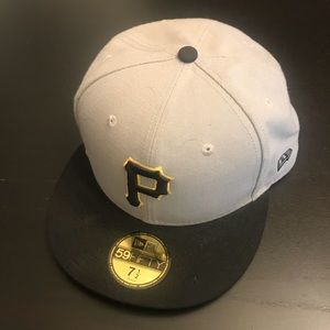 Pittsburg Pirates  Flat Bill New Era 59Fifty Hat